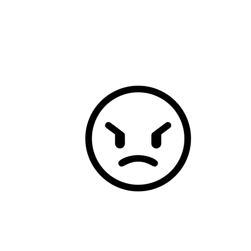 😠 Emoji Angry Face Copy and Paste