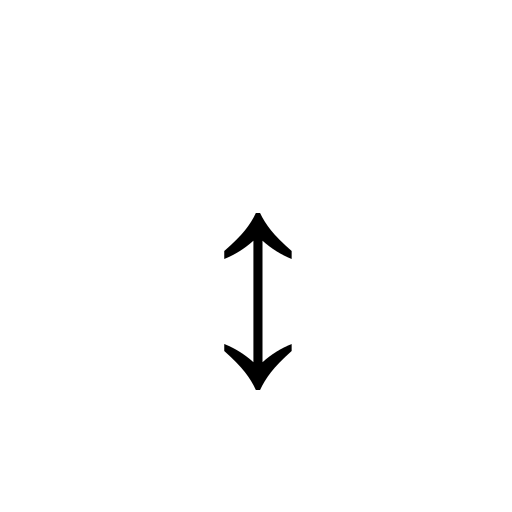 Up Down Arrow Emoji White Background