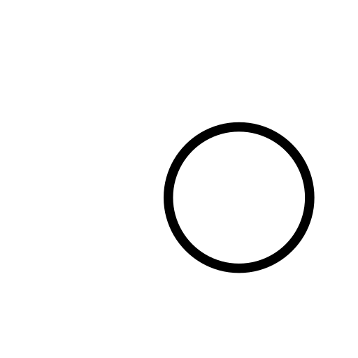 Medium White Circle Emoji White Background
