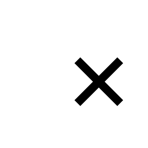 Cross Mark Emoji White Background