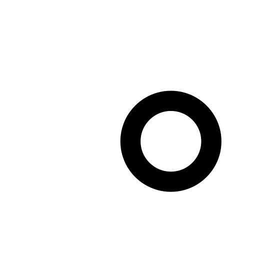 Heavy Large Circle Emoji White Background