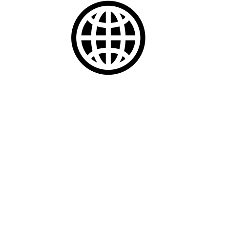 Globe Showing Americas Emoji White Background
