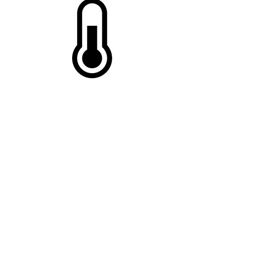 Thermometer Emoji White Background