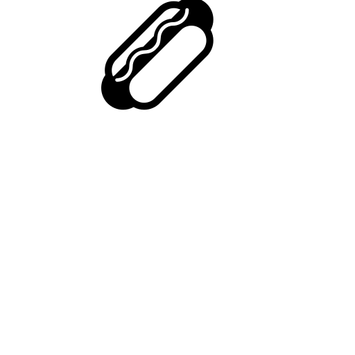 Hot Dog Emoji White Background