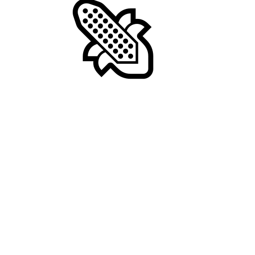 Ear of Corn Emoji White Background