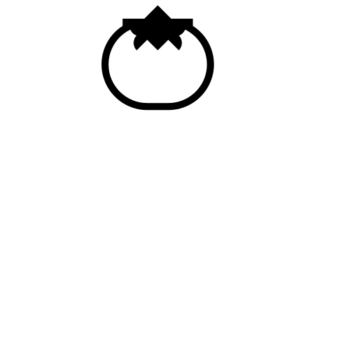 Tomato Emoji White Background