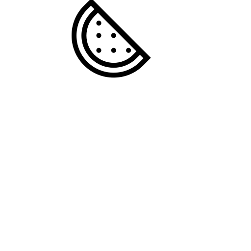 Watermelon Emoji White Background