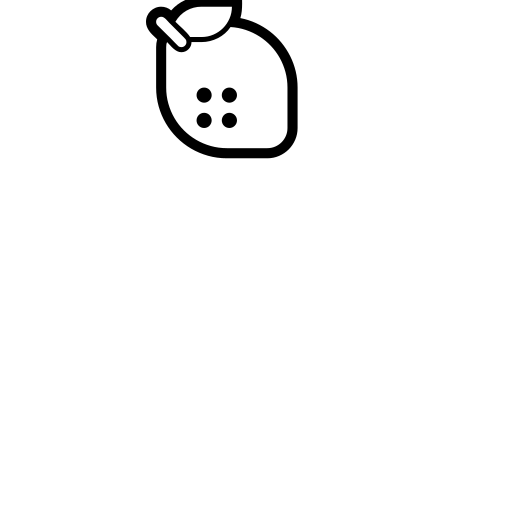 Lemon Emoji White Background