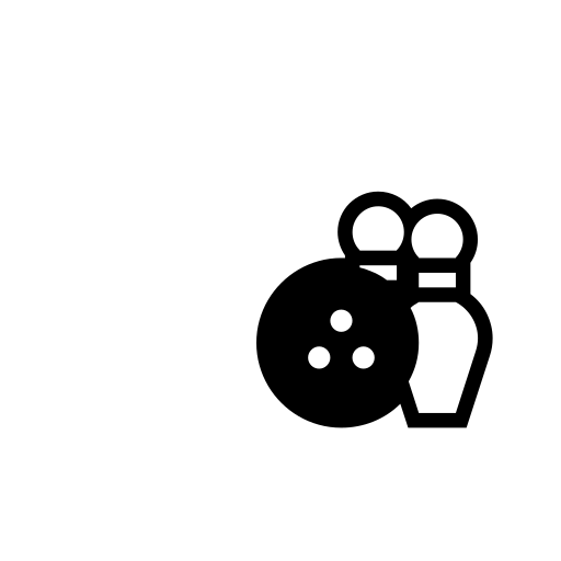 Bowling Emoji White Background