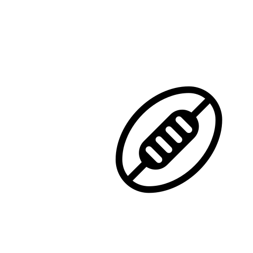 Rugby Football Emoji White Background