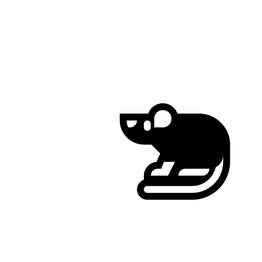 Rat Emoji White Background