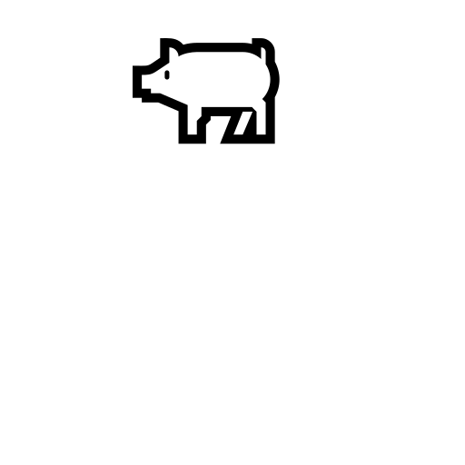 Pig Emoji White Background