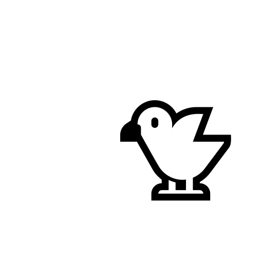 Baby Chick Emoji White Background