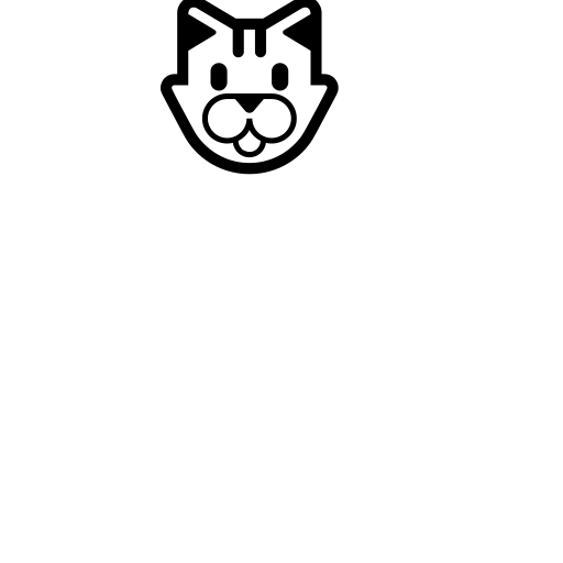 Cat Emoji White Background