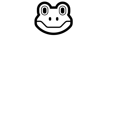 Frog Emoji White Background