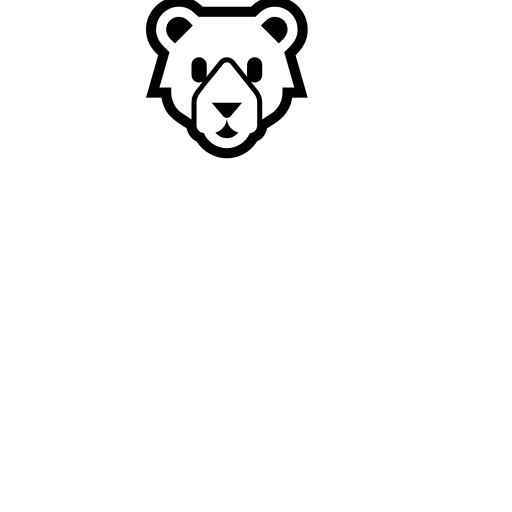 Bear Emoji White Background