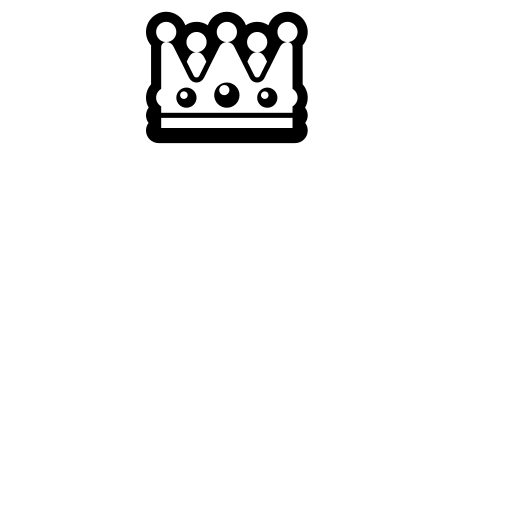 Crown Emoji White Background