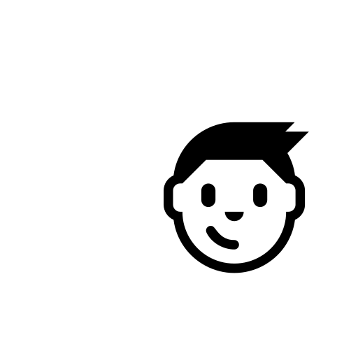 Boy Emoji White Background