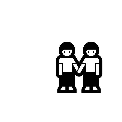 Two Men Holding Hands Emoji White Background