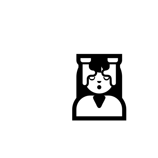 Face Massage Emoji White Background