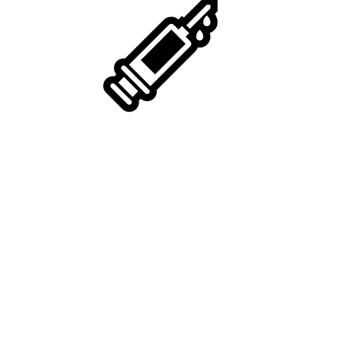 Syringe Emoji White Background