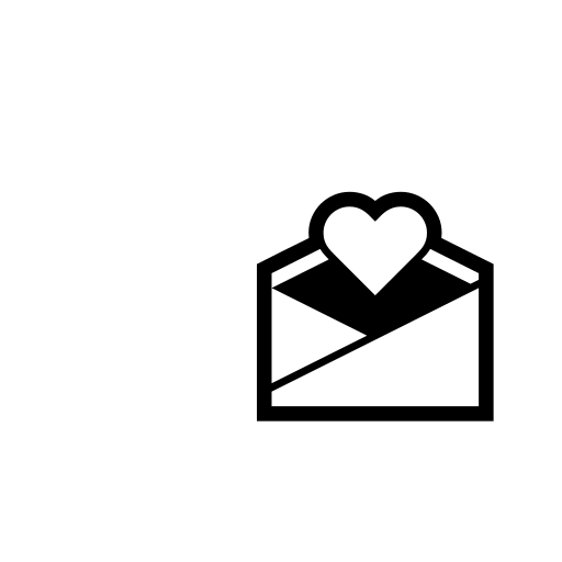 Love Letter Emoji White Background