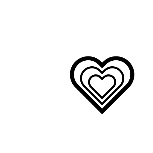 Growing Heart Emoji White Background
