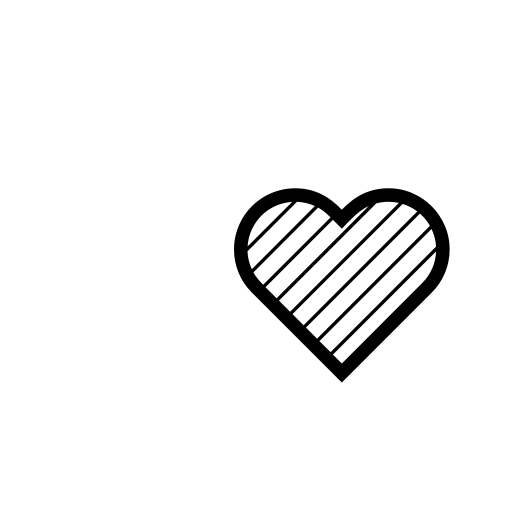 Blue Heart Emoji White Background