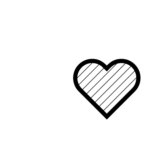 Yellow Heart Emoji White Background