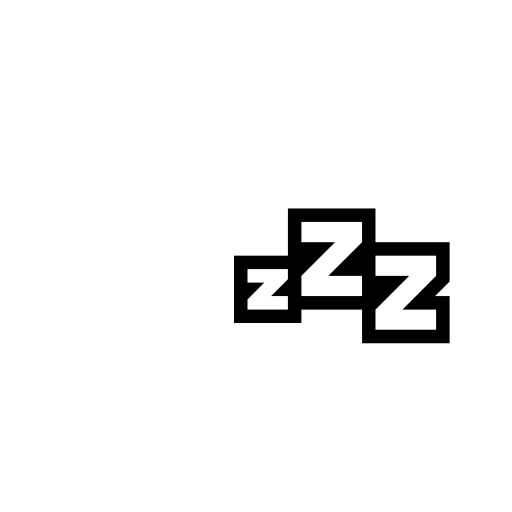 Sleeping Symbol Emoji White Background