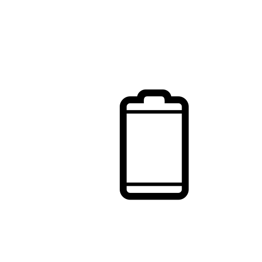 Battery Emoji White Background