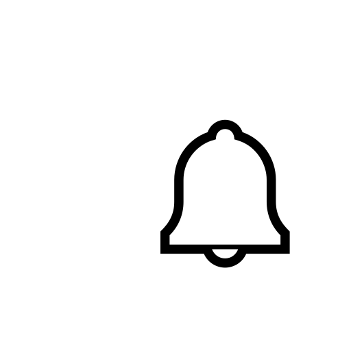 Bell Emoji White Background