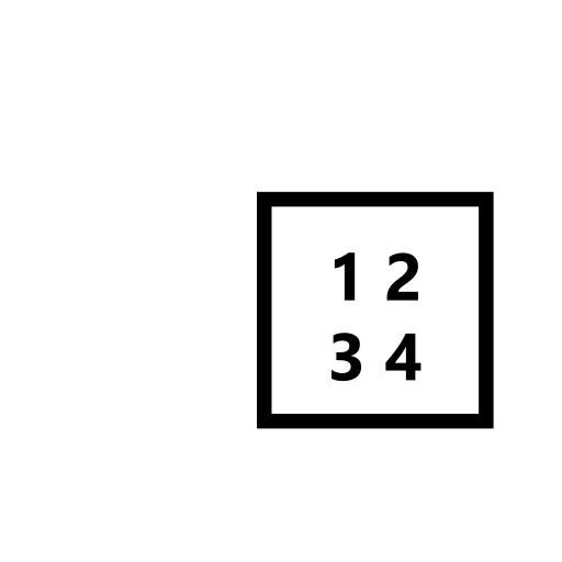 Input Symbol for Numbers Emoji White Background