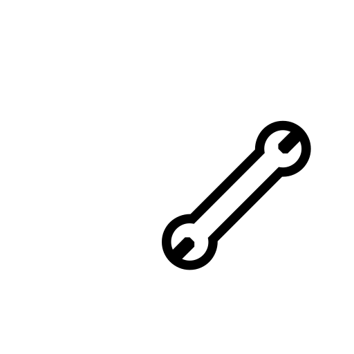 Wrench Emoji White Background