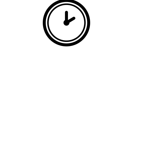 Clock Face Two Oclock Emoji White Background