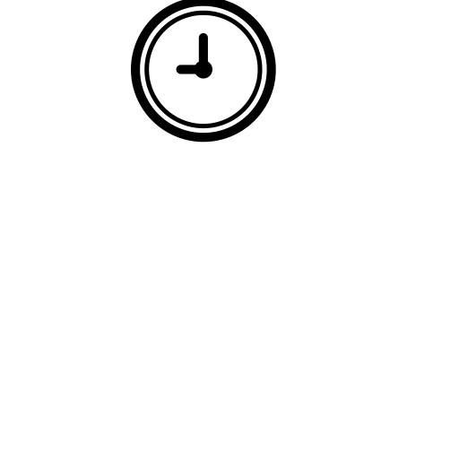 Clock Face Nine-Thirty Emoji White Background
