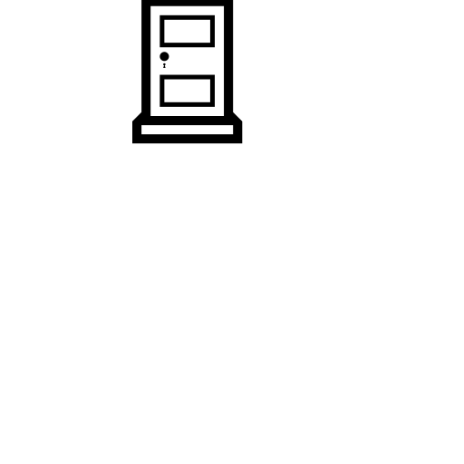 Door Emoji White Background