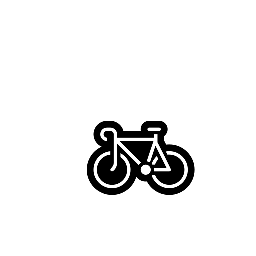 Bicycle Emoji White Background