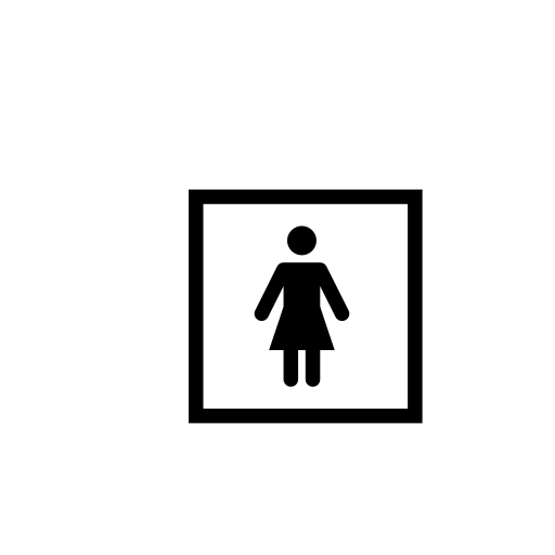 Womens Symbol Emoji White Background