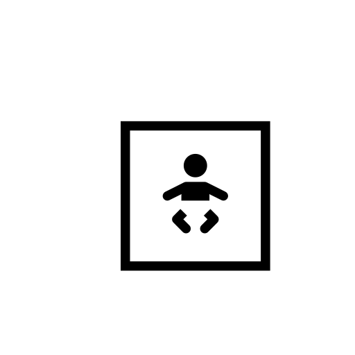 Baby Symbol Emoji White Background