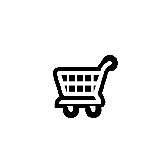 Shopping Trolley Emoji White Background
