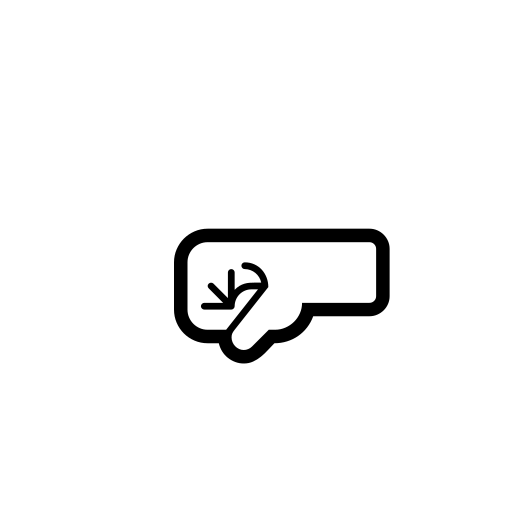 Left-Facing Fist Emoji White Background