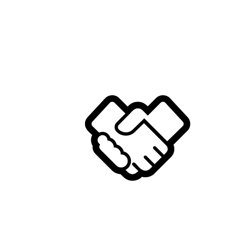 Handshake Emoji White Background