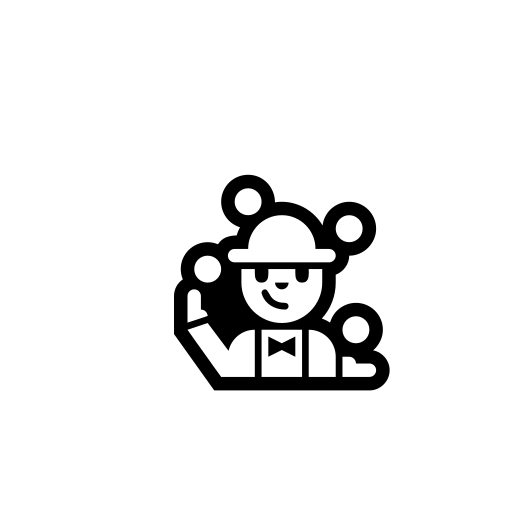 Juggling Emoji White Background