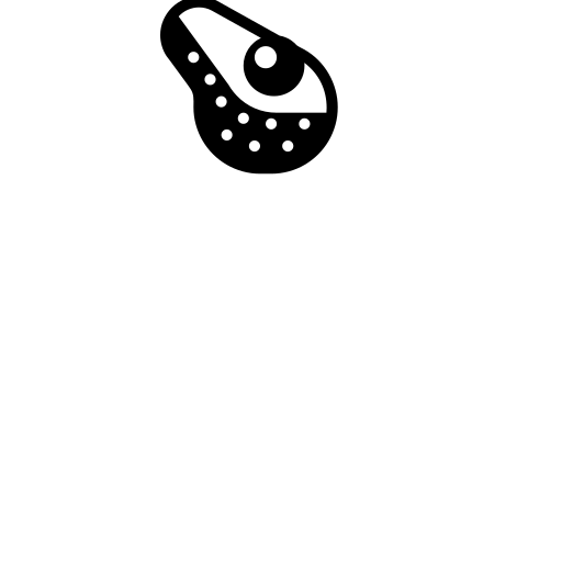 Avocado Emoji White Background