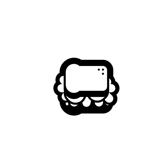 Sandwich Emoji White Background