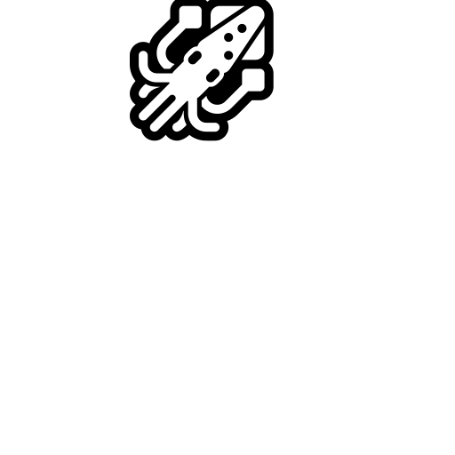 Squid Emoji White Background