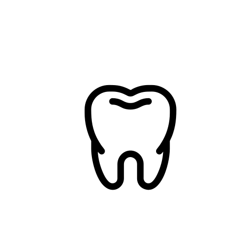 Tooth Emoji White Background