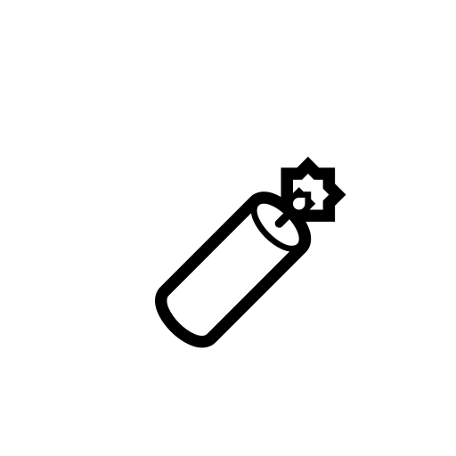 Firecracker Emoji White Background
