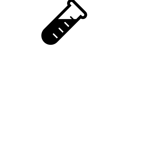 Test Tube Emoji White Background